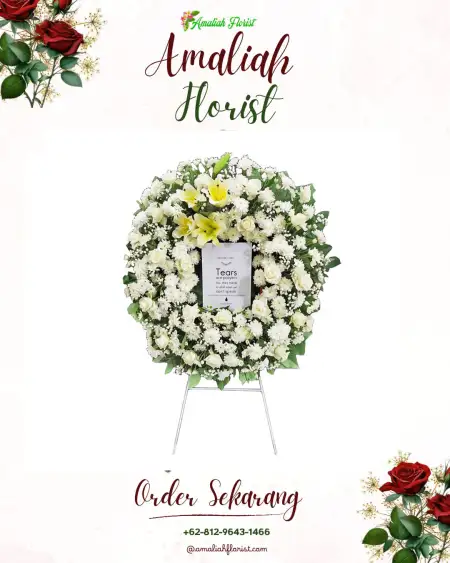 Krans Bunga Duka Benelan Kidul